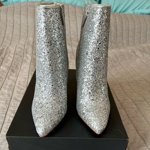 Glitter Block Heels